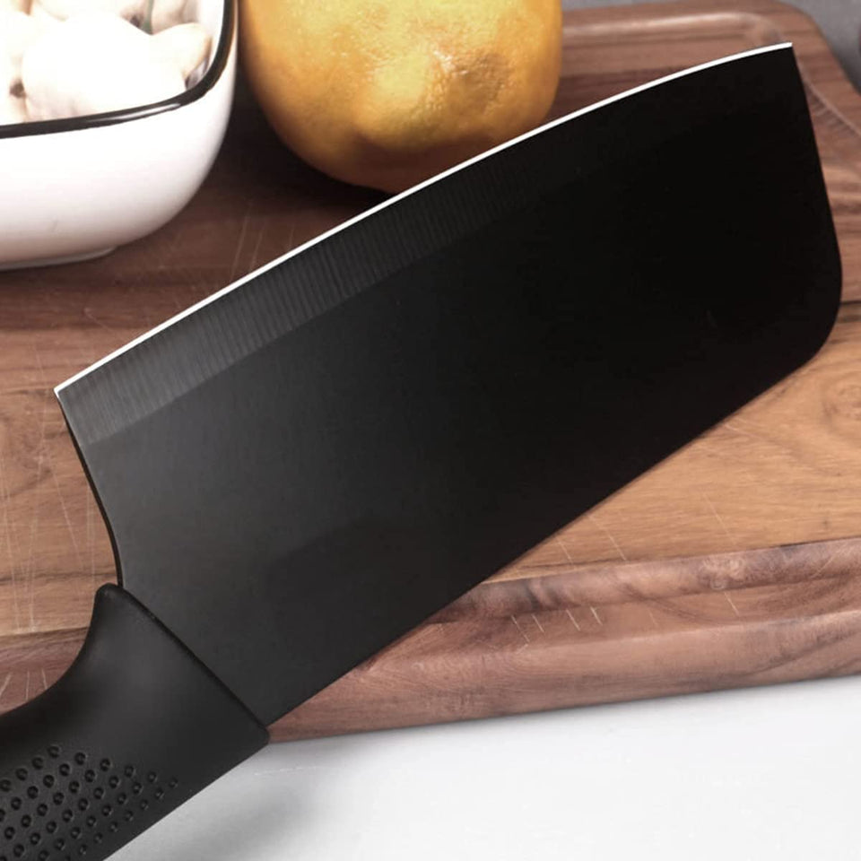 TFB Stainless Steel 3 Pieces Professional Kitchen Knife Set, Meat Knife, Chef's Knife with Non-Slip Handle Sharp Manual Sharpening for Home Kitchen and Restaurant