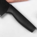 TFB Stainless Steel 3 Pieces Professional Kitchen Knife Set, Meat Knife, Chef's Knife with Non-Slip Handle Sharp Manual Sharpening for Home Kitchen and Restaurant
